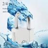 2/4 Pcs Padlock 304 Stainless Steel, Universal Key Lock, Home Cabinet Locker Outdoor Anti-theft Anti-skid Waterproof, Hardware