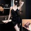 High-End Plus Size Lingerie: Pure Desire Hollow Strap Camisole & Nightgown for Women