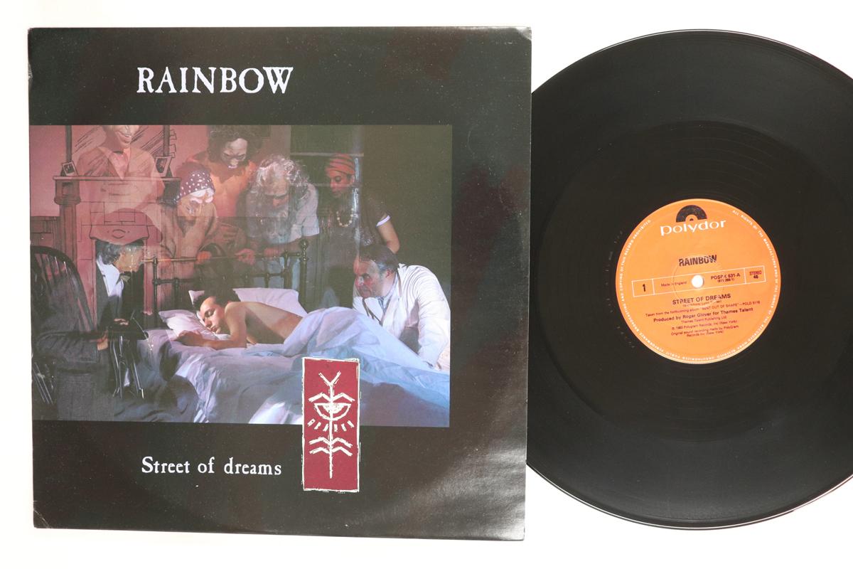

12-дюймовая пластинка RAINBOW Street Of Dreams POSPX631 POLYDOR 1983 UK Rock Б/у