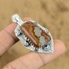 Radiant Noreena Jasper Gemstone Sterling Silver Ethnic Anniversary Wife Pendant