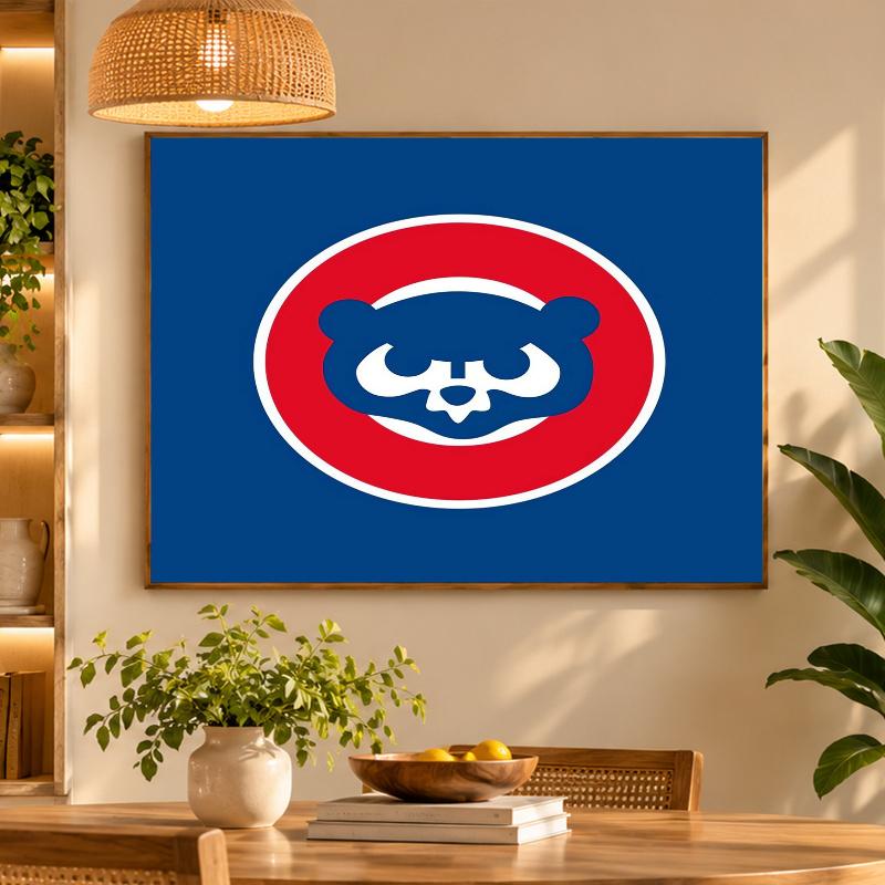 5D Diamond Painting Chicago Cubs DIY Full Drill Diamond Art Kit Home Decoration