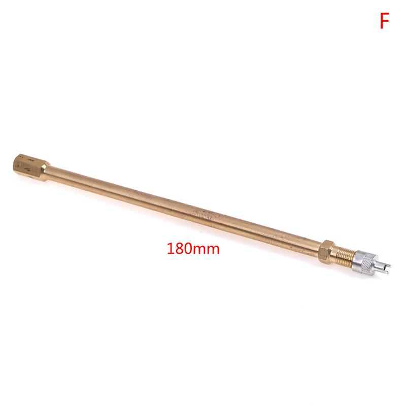 1PC Car Auto Truck Brass Wheel Tire Valve Cap Tyre Stem Extension Pole Extender
