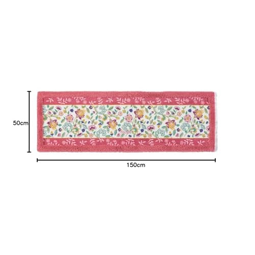 Kawashima Selkon MINTON Kitchen Mat, Regal Haddon Hall II Rose, 50x150cm, FT1590, Made in Japan, Washable