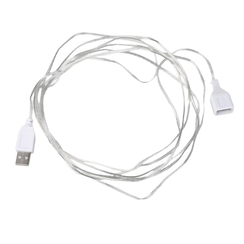 

3.0M 9.84ft USB Подовжувач USB Тато до Мами З єднувальний Шнур для 5V2A Ліхтар Вентилятор Заряджання