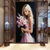 Beautiful Woman and Flowers Arge Size Diamond Painting New Collection Girl Diy Full Square Round Drill Rhinestone Embroidery Mosaic Cross Stitch Kits
