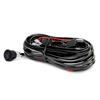 LED Light Bar Wiring Harness Kit, 480W, 2 Wires 18AWG, LED Wiring Harness with 12V 40A Relay and Waterproof Control  , Large Load 2