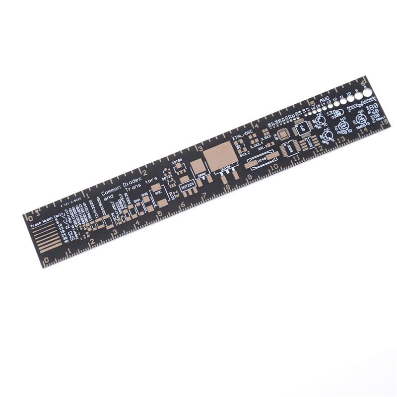 15Cm Multifunctional Pcb Ruler Measuring Tool Resistor Capacitor Chip Ic Smd