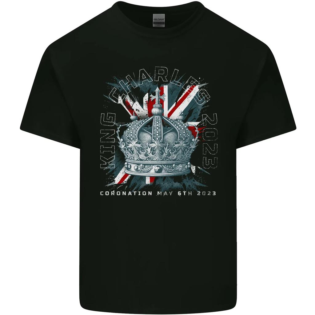 King Charles Coronation Day Kids T-Shirt Childrens