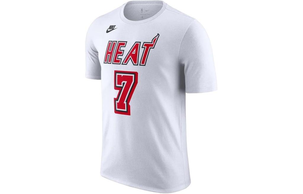 Nike T Shirts Men's White Crew Neck Moderate Straight Fit DV6867-101