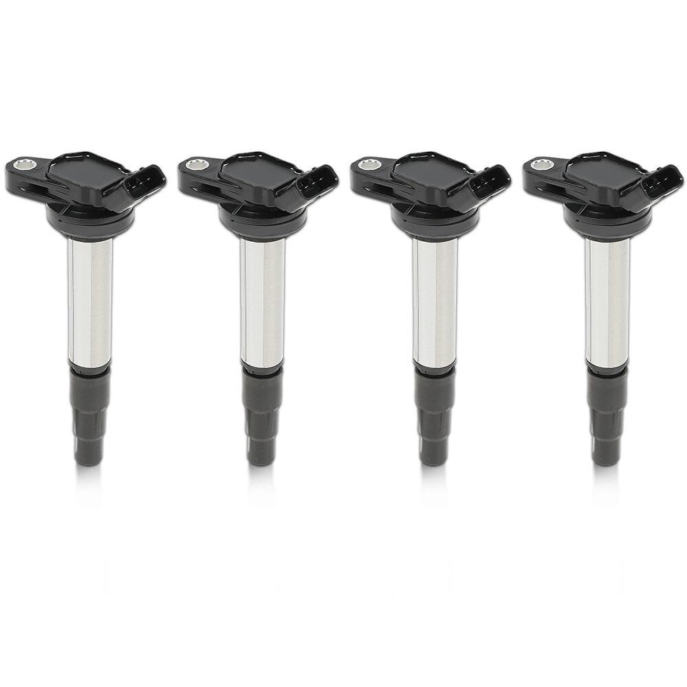 90919-02258 1/4PCS New Ignition Coils Denso For Toyota Corolla ZRE152 Prius Matrix 2009 Scion IM xD 1.8L C-HR 9091902258