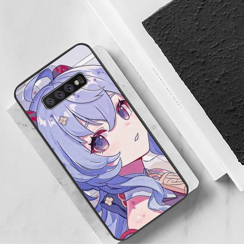 Pouzdro na telefon Genshin Impact Gan Yu pro Samsung Galaxy S7 Edge Plus S9 S20Plus S20ULTRA S10lite S225G S10 Case