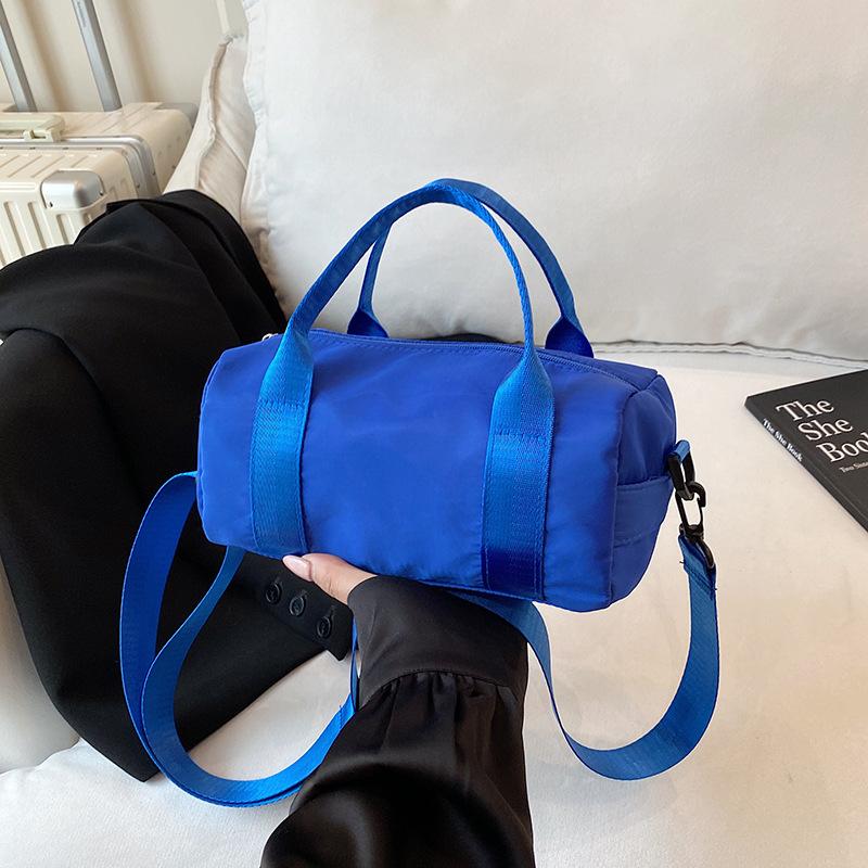 Casual Quilted Nylon Pillow Bag for Women Minimalist Handbag Fashion Shoulder Bag