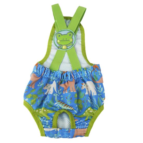 Pet Menstrual Pants Soft Breathable Comfortable Cartoon Print Pet Puppy Dog Physiological Pants Pet Supplies M