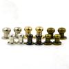 10pcs Round Hat Bag Brass Nail Leather Craft Monk Head Screws Clothes/Bag/Shoes Garment Rivets