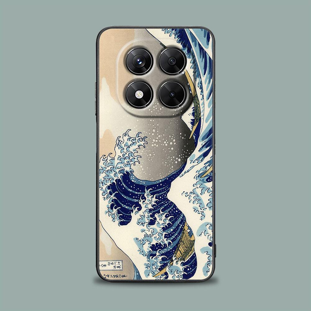 Phone Case for Xiaomi Redmi 15C 14C 12C 13C 4G Redmi Note 15 14 13 12 11 10 Pro Plus 12S Cover The Great Wave Katsushika Hokusai