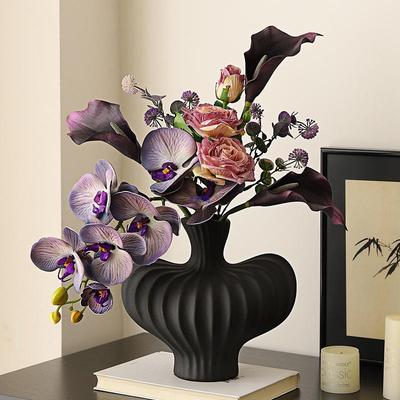 Buchet de flori artificiale de lux pentru decorul livingului sau al sufrageriei