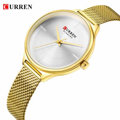 Net with Simple Temperament Women's Watch Compact Waterproof Women's Quartz Watch