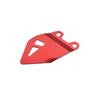 LEDISHUN Footpeg Heel Plate Guard Protector Footpeg for Kawasaki Ninja ZX-10R 2011-2024 (Red)