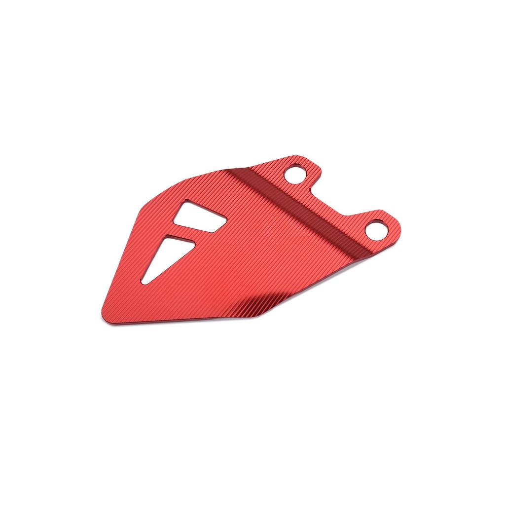 LEDISHUN Footpeg Heel Plate Guard Protector Footpeg for Kawasaki Ninja ZX-10R 2011-2024 (Red)