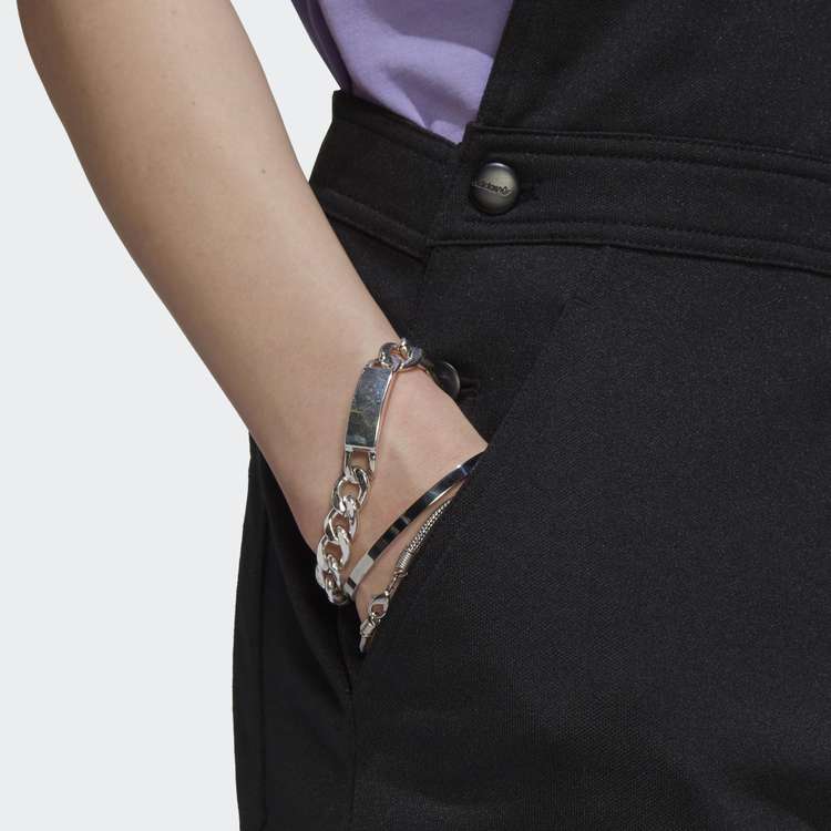 adidas Originals Sports Lifestyle Three Stripes Workwear Style Logo Print Solid Color Sleeveless Dress Women Dresses Black HB9458
