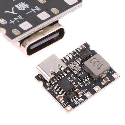 Usb Type-C 2A Lithium Battery Fast Charge Module Lithium Li-Ion 18650 3.7V 4.2V Battery Charger Board Dc-Dc Step Up Boost Module