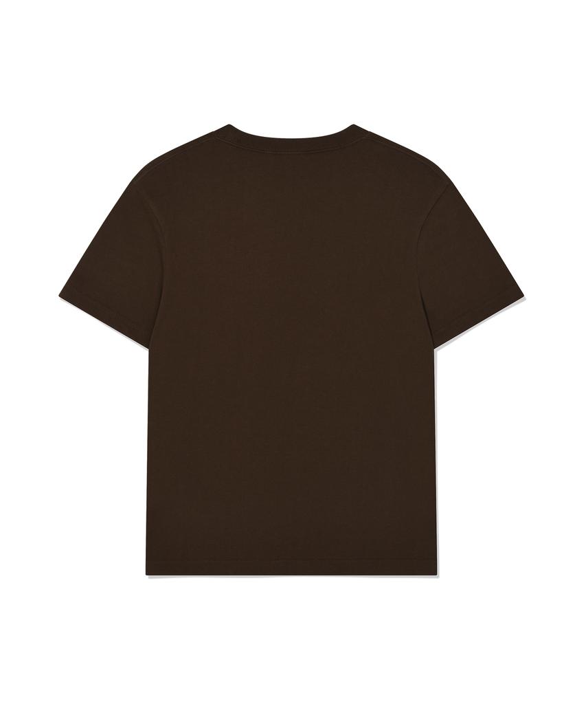 COVERNAT WOMAN Soleil Graphic T-Shirt Brown