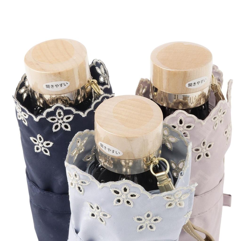 Moonbat Folding Made in For both Sun and Light Heat UV Bowler Pink [Dachshund] Parasol, Umbrella, Women's, Japan, Rain, First-Class Blocking,