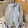 Schoolbag schoolbag junior high school girl 1011 new Japanese ins niche plaid student large capacity lightweight versatile backpack