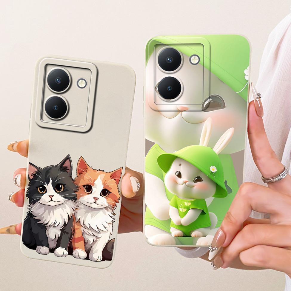 Case For Vivo Y36 4G Cover V2247 Luxury Fashion Cool Kawaii Cute Painted Silicone Phone Casing For Y36 Vivo Y 36 4G