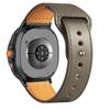 Pro Samsung Galaxy Watch 8 classic Řemínek 46mm 44mm 40mm Ultra 47mm Náhradní pásek Kožený náramek correa Galaxy Watch 8 Řemínek