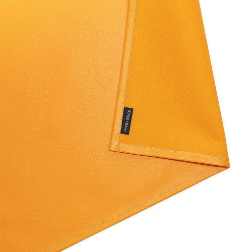 STYLE Decor Waterproof Laminated Vinyl Tablecloth, Nordic Style, 120cm x 150cm, Mandarin Orange, W4803200