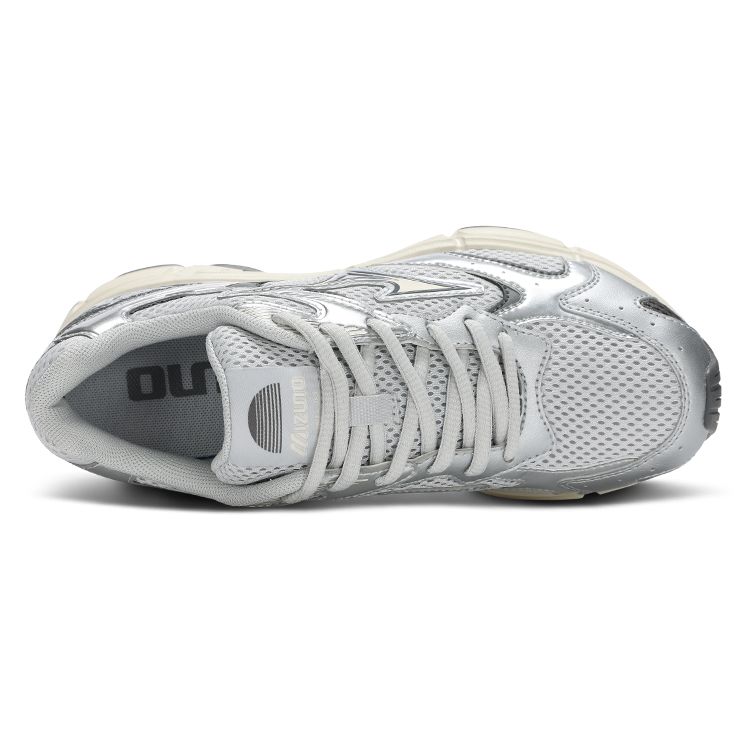 Mizuno MXR Silver White Unisex Retro Running Shoes D1GH222917