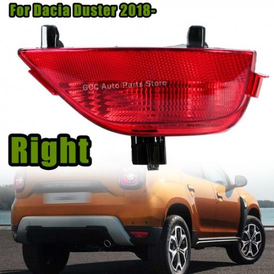Right For Dacia Duster 2018- Reflector Rear Fog Lamps Brake Signal Lamp