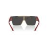 Burberry 4387 Irregular Frame Sunglasses Kids sunglasses Black Red 0JB4387404787
