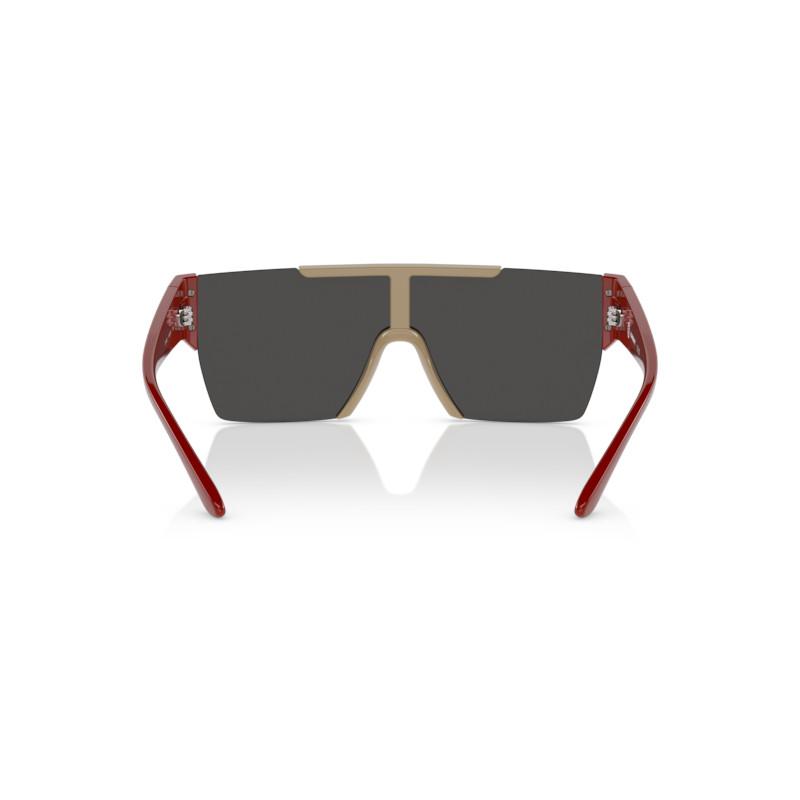 Burberry 4387 Irregular Frame Sunglasses Kids sunglasses Black Red 0JB4387404787