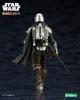 Mandalorian Grogu med Beskar Staff-skala PVC-malt enkel monteringsfigur ARTFX+ & 1/10