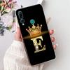 For Huawei Y9 Prime 2019 Y9A Y9s Phone Case Huawei Y9 2019 Back Cover Soft Clear Silicone Initials Letters Painting Shockproof