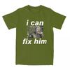 Astarion I Can Fix Him WoT Shirts Parody Novelty Tees Short Sleeve Round Neck T-Shirt 100% Cotton Original Clothes