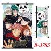 Ultimo Poster J-Jujutsu K-Kaisen Rotolo Pittura Periferica Pittura da Appendere Comodino Soggiorno Parete di Sfondo Pittura su Stoffa