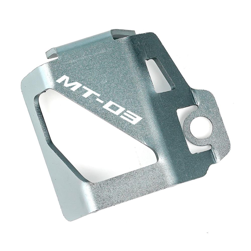 For Yamaha MT03 MT-03 MT 03 2015- Motorcycle Accessories Motorbike Rear Fluid Reservoir Guard Cover Protector