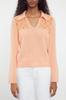 Women's Elegance Style Sweater Stone Embroidery Detailed Knitwear Sweater