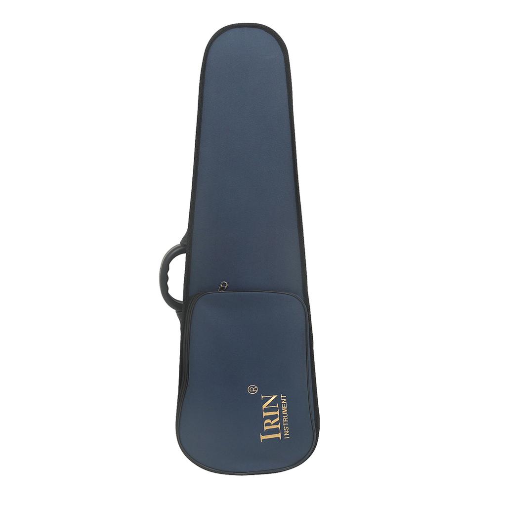 IRIN Violin Case Portable Violin Soft Lining Suitcase Blue Oxford Cloth Violin Storage Bag String Instrument Parts Accessories