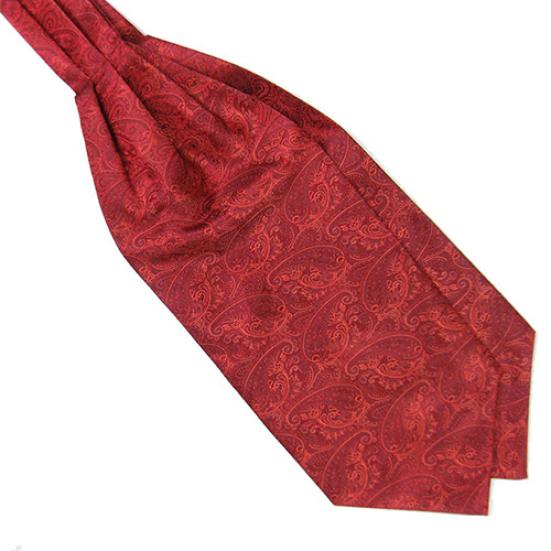 Men's Classic Colorful Silky Satin Wedding Banquet Necktie Cravat Ascot Tie