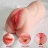 3-in-1 Realistic Male Masturbator 3D Textured Artificial vagina anal Pocket Pussy Oral Sex Toys for Men