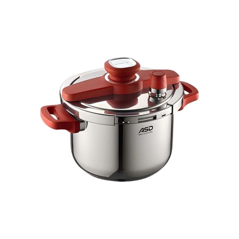 ASD Easy-Open 304 Stainless Steel Pressure Cooker