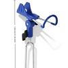 Fishing Rod Holder 360° Adjustable Foldable Stand with Ground Spike 1 Set for Fishing Gifts Angler Accessories