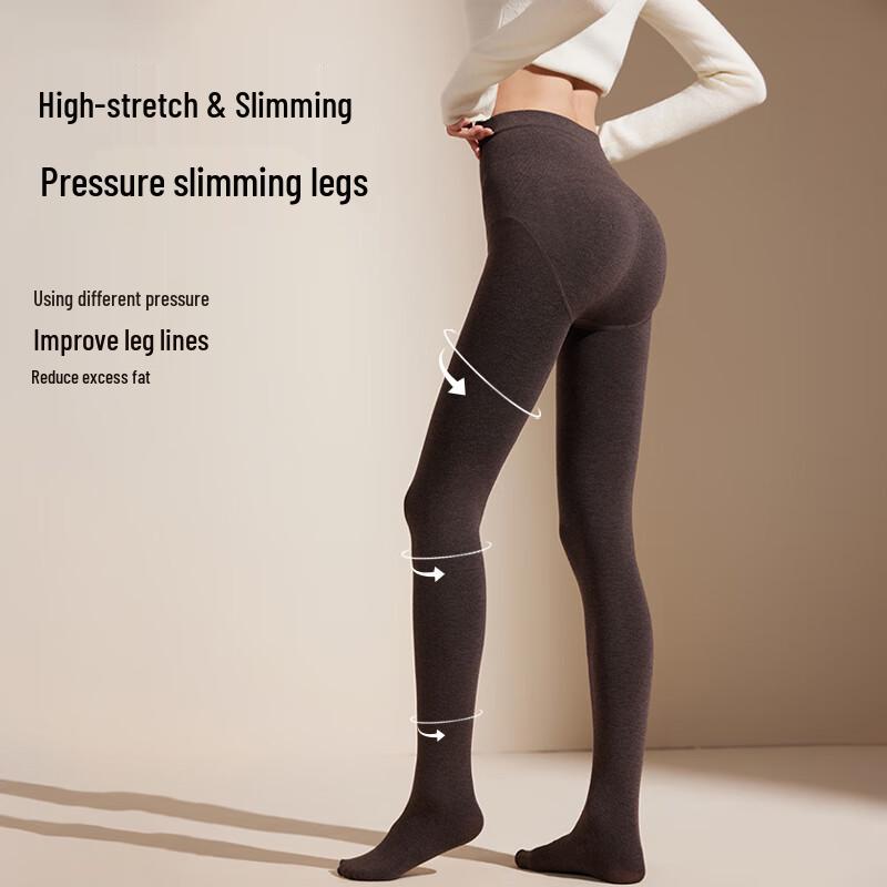 Maoren Damen Thermo-Formtights mit mittlerer Taille