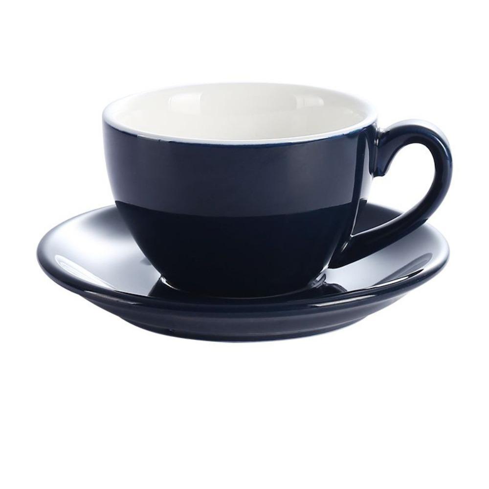 Ensfarget Cappuccinokopp 220ml Par Krus Flerbruks Tekopp Gave