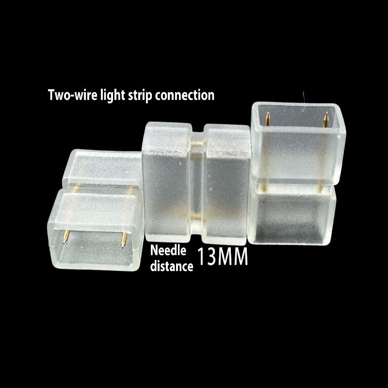 5Pcs Copper Rgb Connector Durable Gold 6/ 7/9/10/11/12/13Mm Led Strip Connector 2 Pin 3Pin 4Pin Terminals Connector Rgb