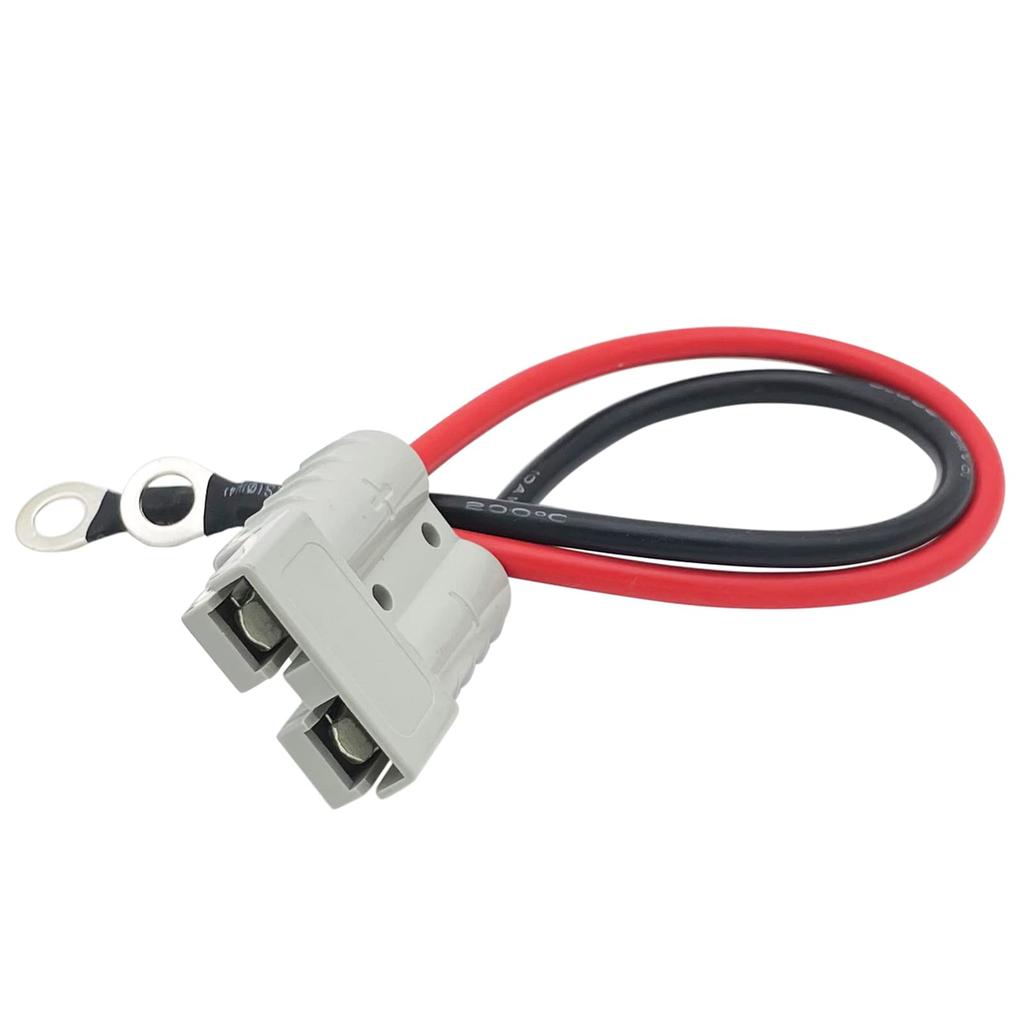 JooFn Electric Forklift Charging Plug 10AWG Connection Cable Quick Connector 50A 600V with